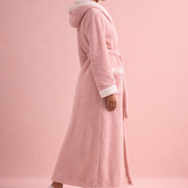 Robe à capuche Élégance Cocoon